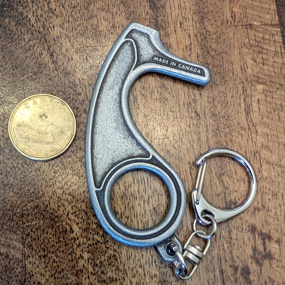 Silver Keychain Accessory - Picture 2 of 2